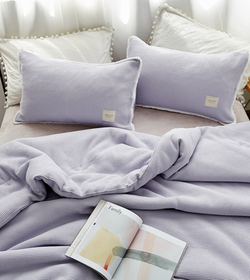 華夫格被子 溫柔包裹，質(zhì)感生活